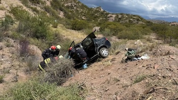 La conductora sufrió politraumatismos y