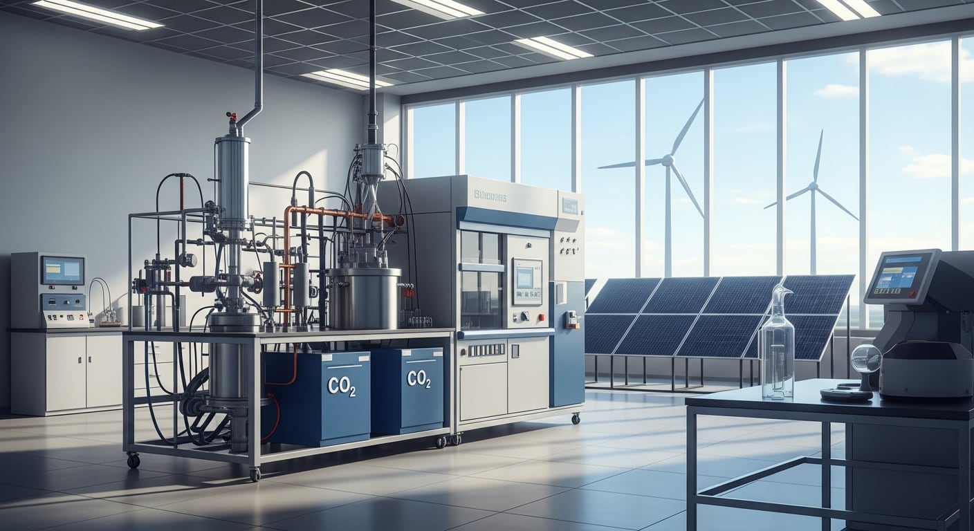 Qué es el “apagado controlado” que podría convertir CO₂ en productos comerciales con energía renovable