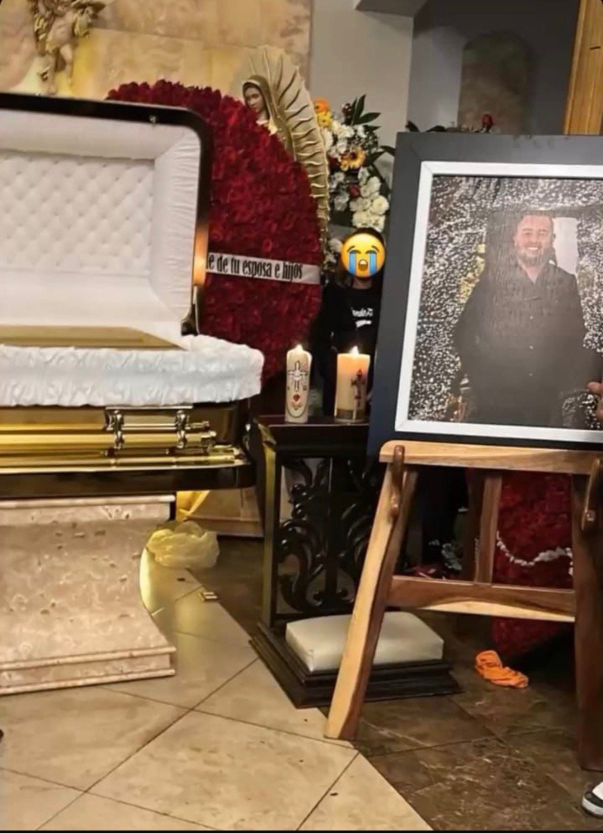 Imágenes que circulan en redes tras la supuesta muerte de Rubén Guerrero Valadez, hijo del