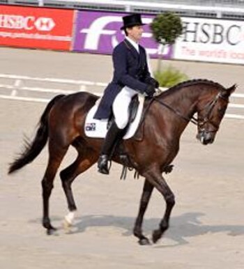 Australian Fredericks Clayton riding Ben