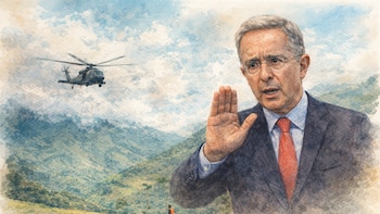 Álvaro Uribe negó presencia de helicóptero de la Gobernación de Antioquia sobre El Aro: “Falso que hubiera volado al momento de la masacre”