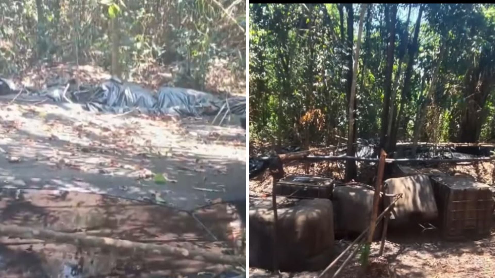 Hallaron cuatro piscinas con crudo en presunta operación ilegal atribuida al ELN en Norte de Santander