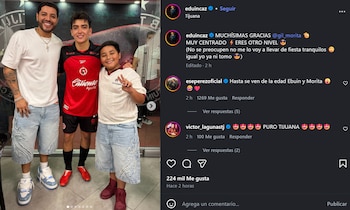 Eduin Caz y Gilberto Mora