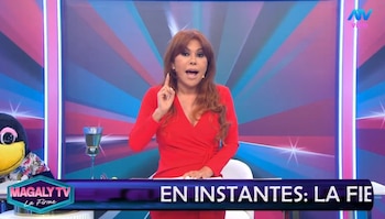 Magaly Medina celebra el apoyo de sus seguidores y revela el fin de la relación entre Sheila Rojas y Sir Winston. Captura: Magaly TV La Firme.