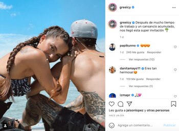 Tomada de Instagram @greeicy