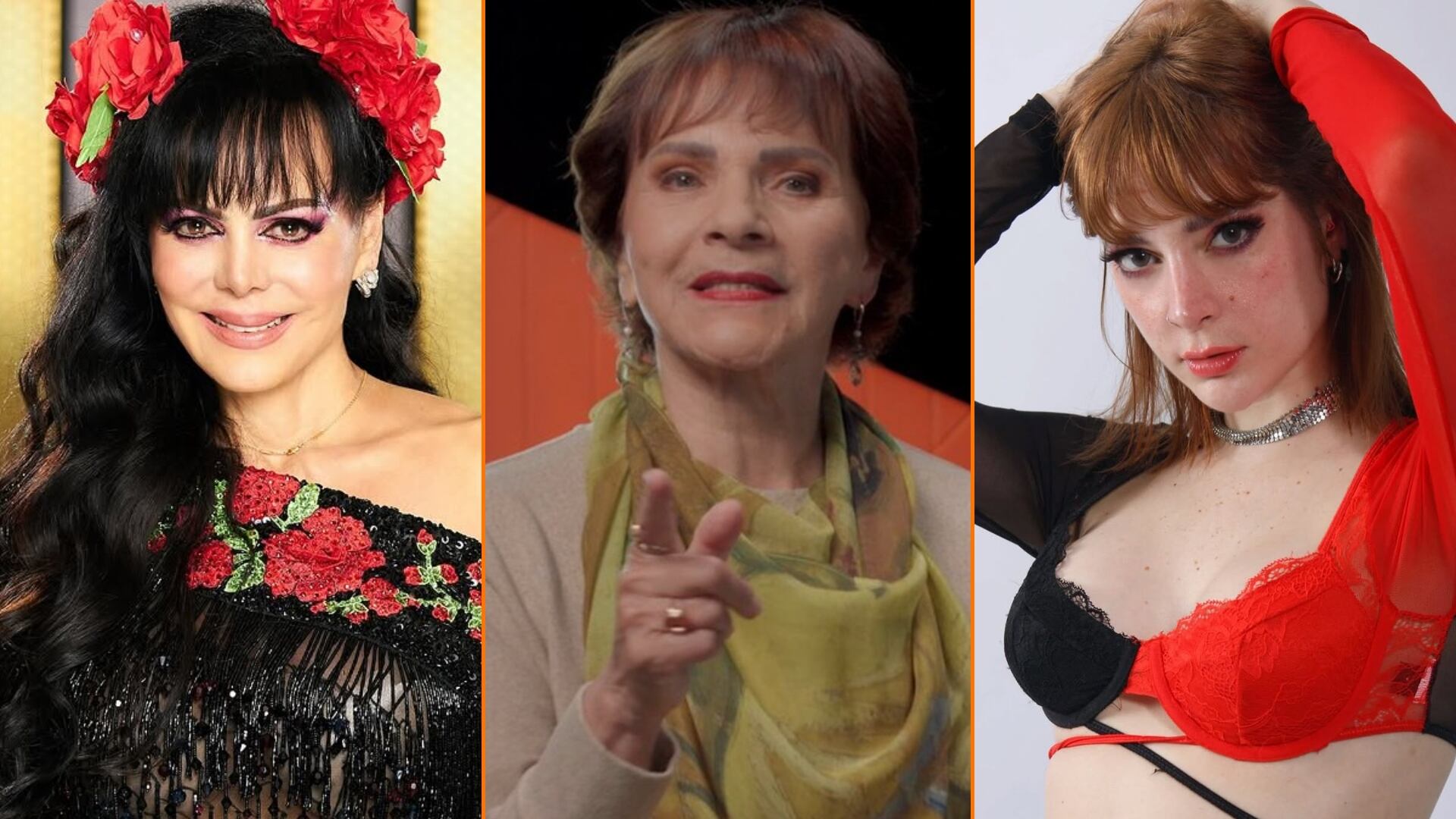 Chapoy reaccionó a una serie de publicaciones hechas por Imelda Tuñón en redes sociales en medio de su disputa legal con su suegra. (Fotos: @maribelguardia, @chapoypati, @imetunon, Instagram)