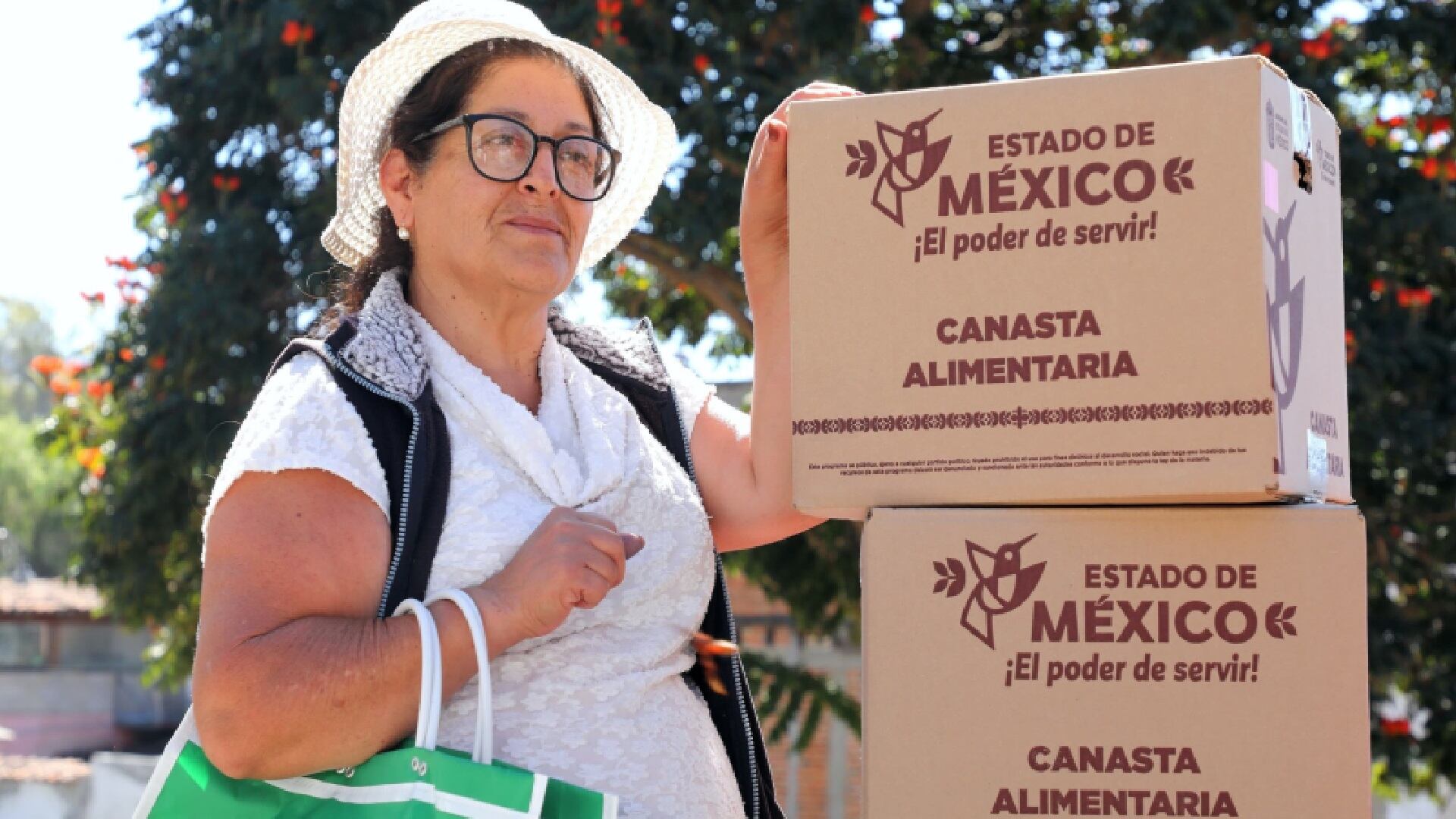 Canastas alimentarias y Mujeres con Bienestar se pueden recibir al mismo tiempo (Gob. Edomex)