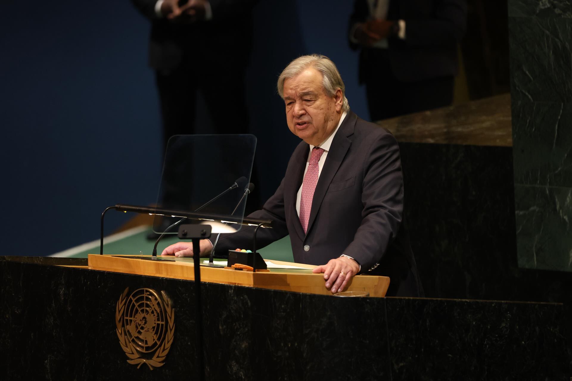 El secretario general de la ONU António Guterres.