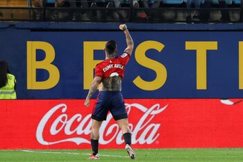 El delantero argentino de Osasuna,