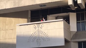 El lunes, Sandra Cuevas tuvo