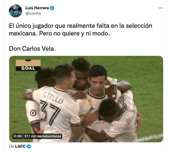 El golazo de Carlos Vela