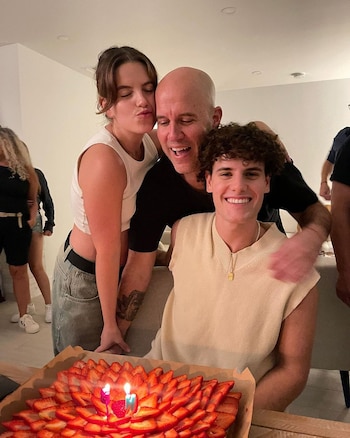 Gian Marco junto a Nicole