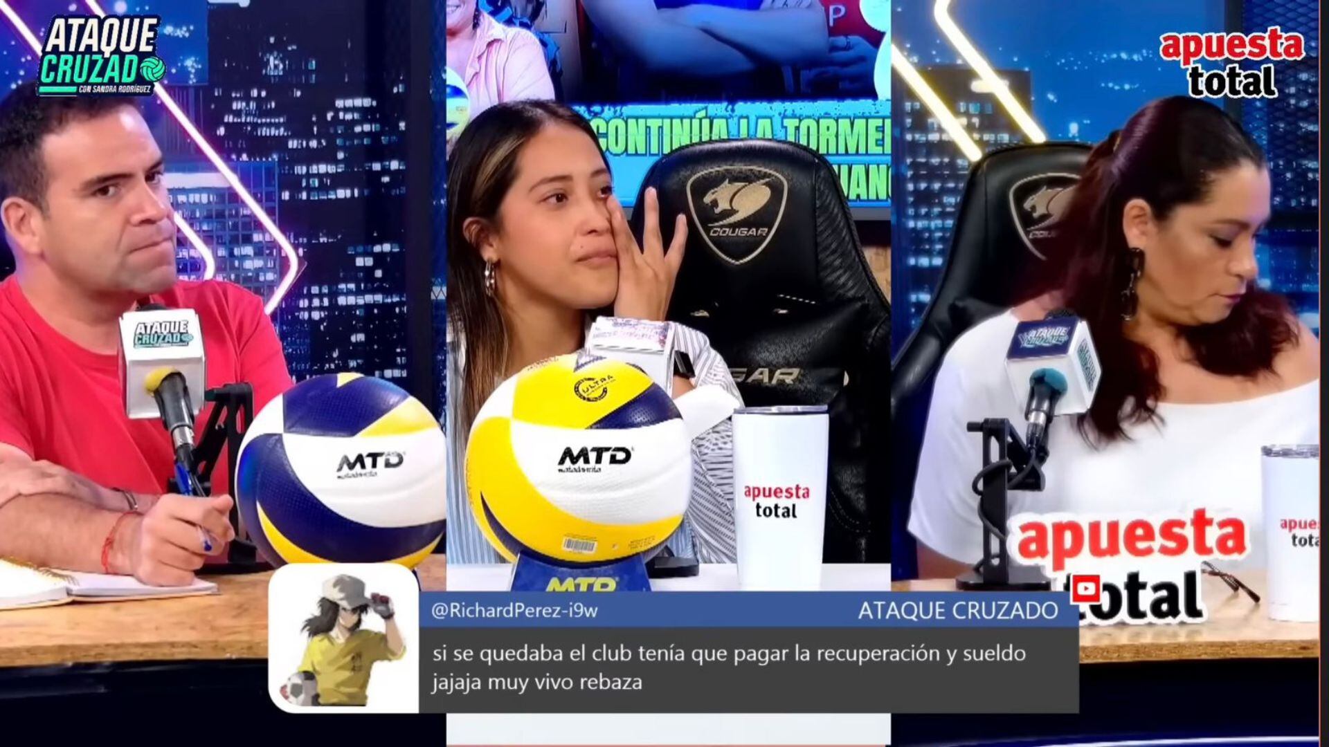Kiara Vicente rompe en llanto al recordar los malos tratos de Rebaza Acosta.