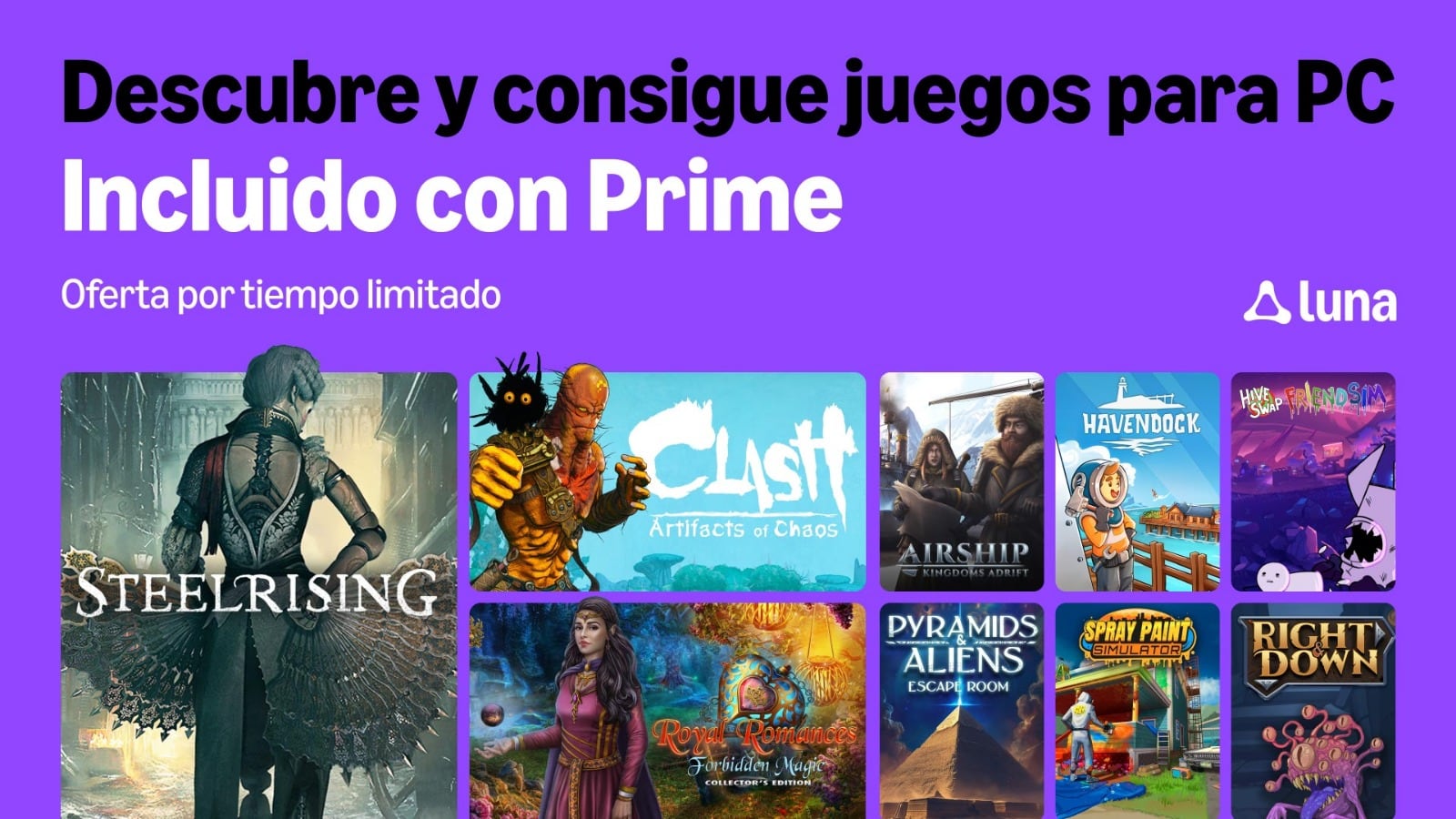 Los juegos se encuentran gratis por tiempo limitado. (Amazon)