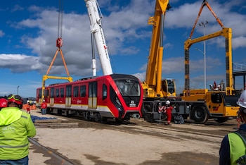 Más de 15.000 personas participan actualmente en la construcción del Metro, incluyendo cerca de 500 trabajadores de nacionalidad china - crédito Metro de Bogotá / Facebook