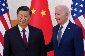 Xi y Biden (Reuters)