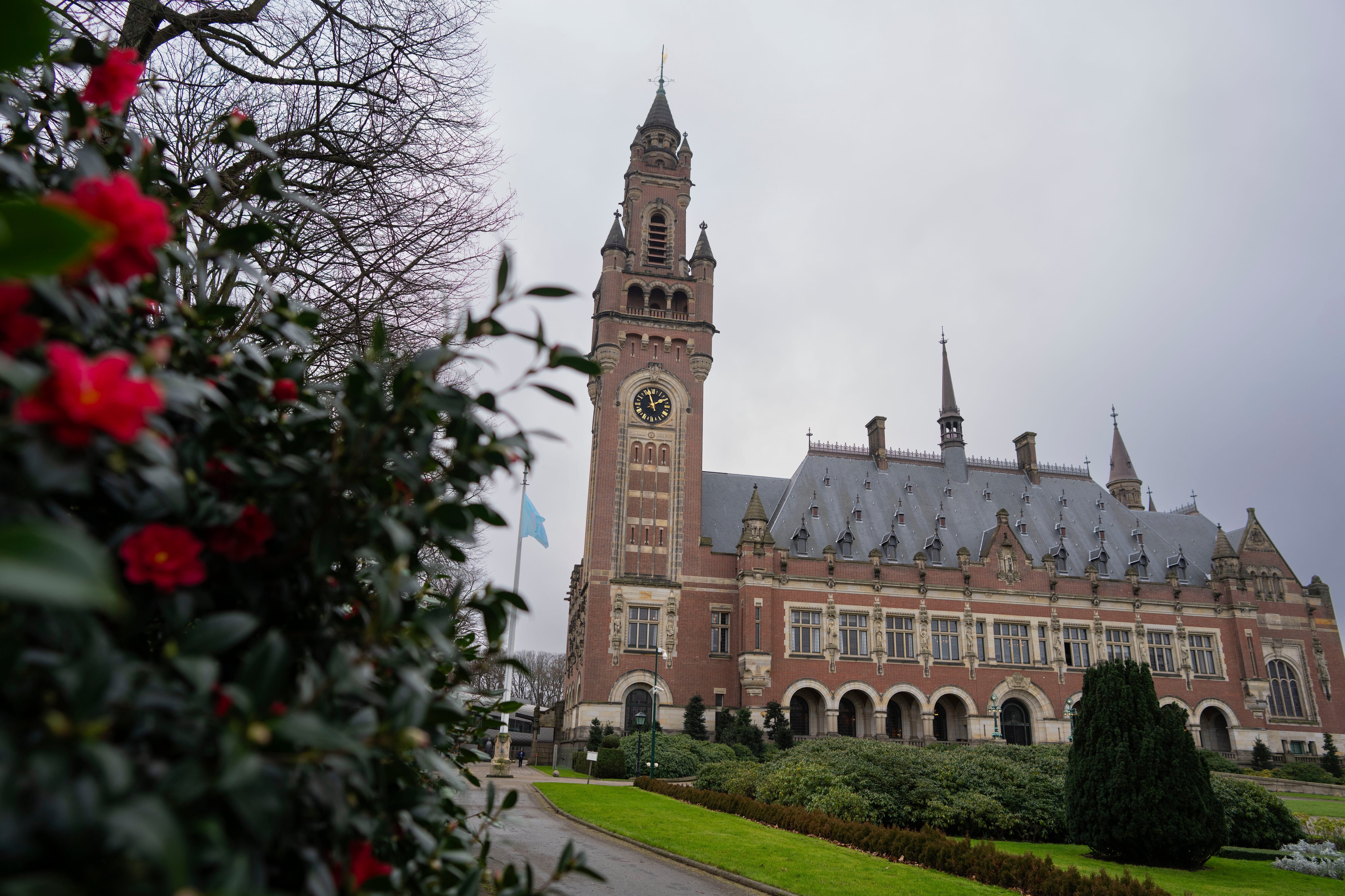 Palacio de la Paz, sede de la Corte Internacional de Justicia, el máximo tribunal de la ONU. (AP Foto/Peter Dejong/Archivo)