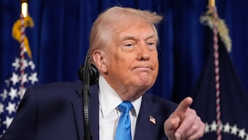 Trump negó que el círculo