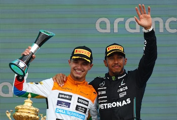 Los ingleses Lando Norris y