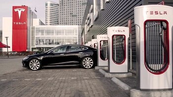 Muchas estaciones de recarga rápida