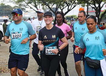 La gobernadora Dilian Francisca Toro