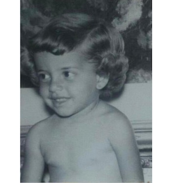 Susana Roccasalvo a sus tres