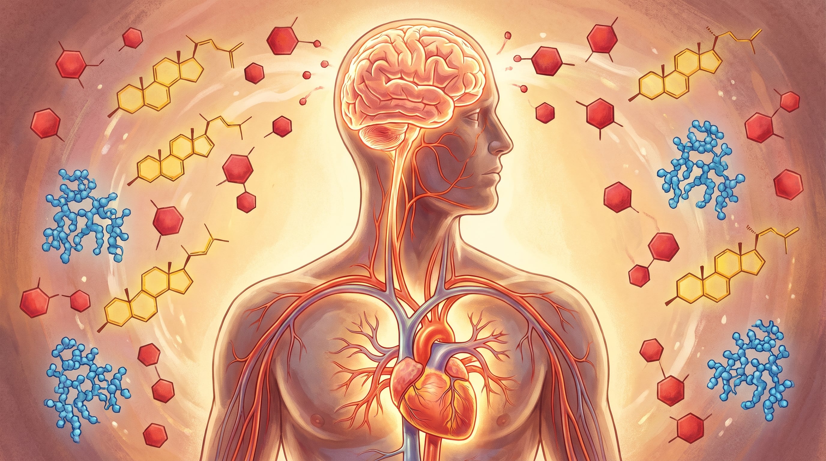 Asa Young explicó que los latidos del corazón, la respiración y el ritmo gástrico organizan grupos de neuronas y modulan su receptividad a la información. (Imagen Ilustrativa Infobae)