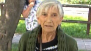 Ana, de 86 años, fue