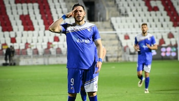 Adrián Ugarriza inicia un nuevo ejercicio liguero con el Ironi Kiryat Shmona. - Crédito: Difusión