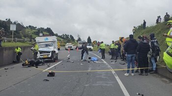 Accidente de tránsito en la