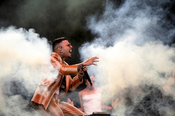 Rauw Alejandro en el Festival