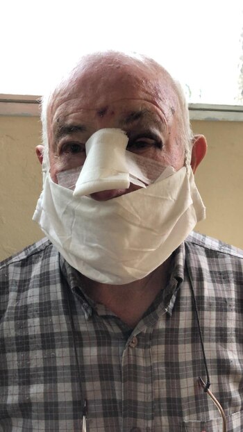 Gerardo, de 83 años luego