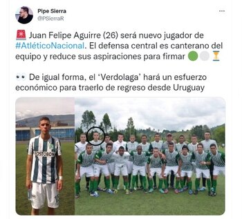 Atlético Nacional cerca de tener nuevo central