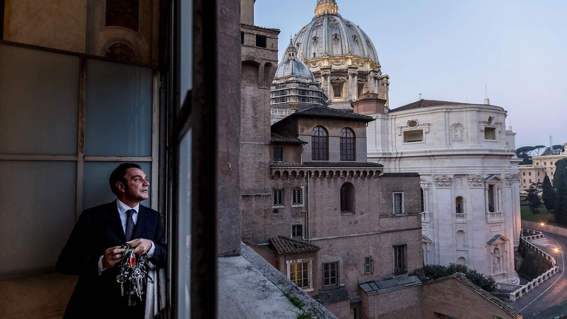 Gianni Crea es el principal guardián de las llaves del Vaticano, responsable de abrir y cerrar cerca de 300 puertas cada día (Musei Vaticani)