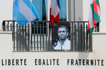 Aramburu fue asesinado el 19 de marzo del 2022 en París (AP Photo/Bob Edme)