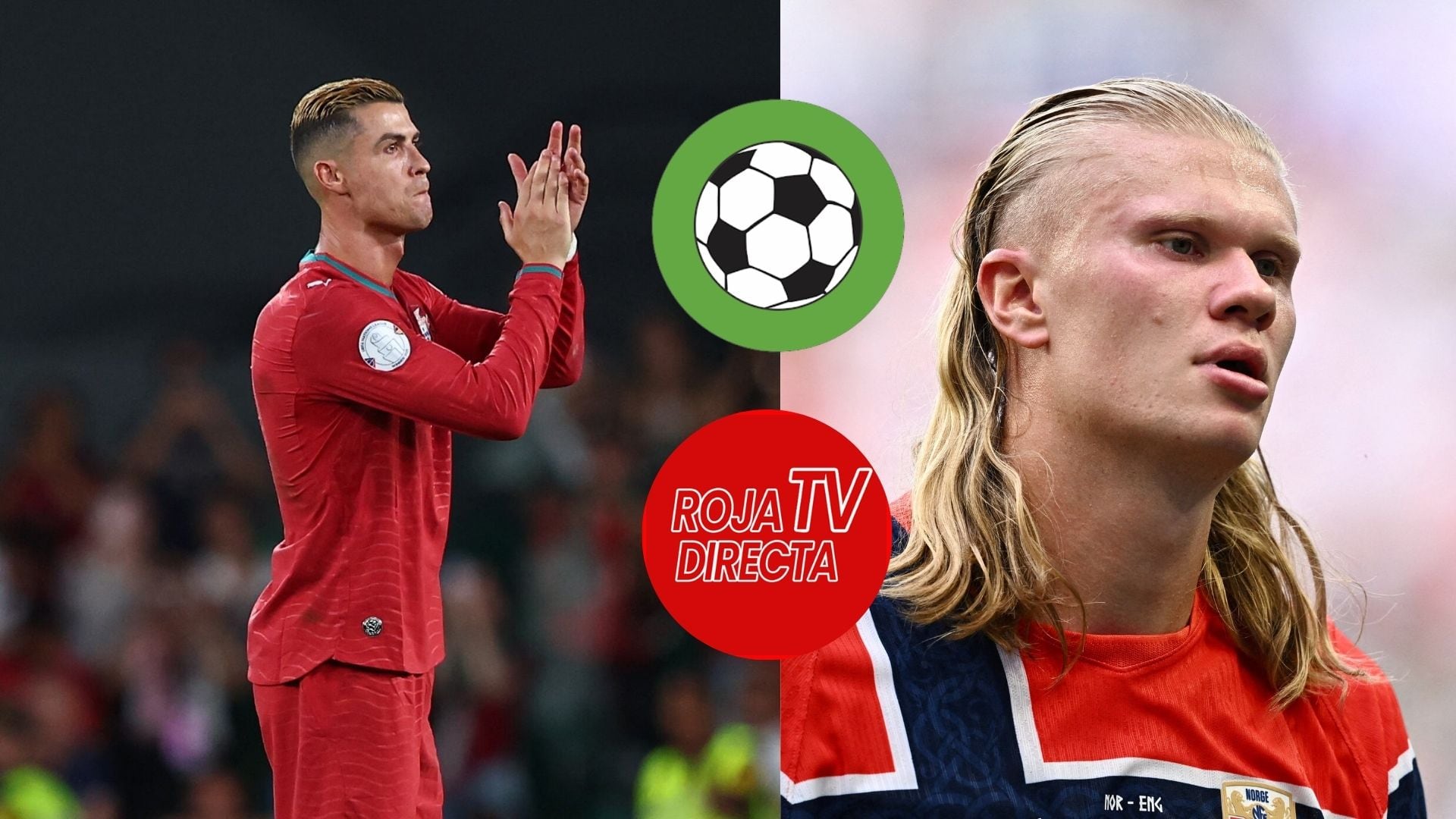 Cristiano Ronaldo y Erling Haaland son dos jugadores que atraen la atención de millones de fanáticos. (Fotocomposición Infobae)