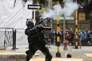 Abelardo de la Espriella reveló que no iba permitir que las universidades sean intrumentalizadas para el terrorimo - crédito Luisa González/Reuters