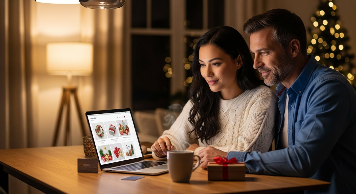 El 41% de los consumidores realizó más del 20% de sus compras navideñas en canales online (Imagen Ilustrativa Infobae)