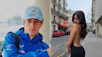 Así viven Franco Colapinto y Maia Reficco su romance en Buenos Aires: viaje en helicóptero y suite con pétalos de rosas