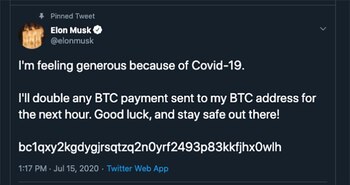 En la cuenta de Elon