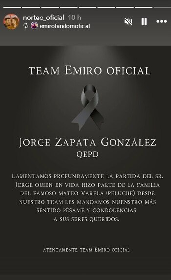 El fuerte rumor desató que