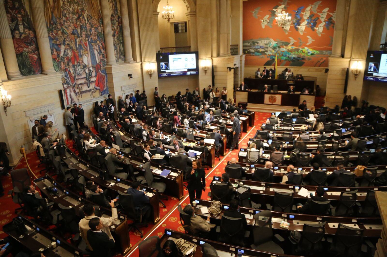En manos del Congreso de la República está el futuro de la reforma tributaria - crédito @SenadoGovCo/X