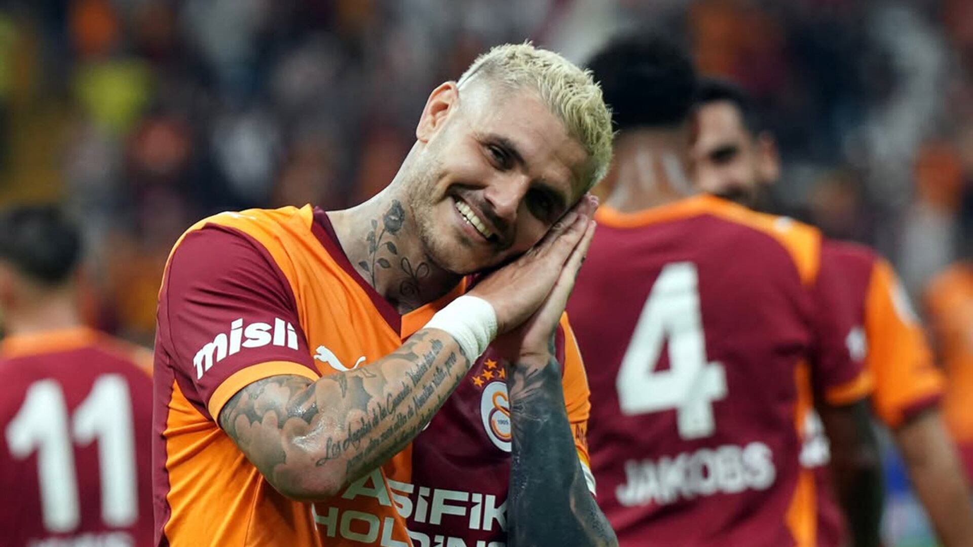 El festejo de Icardi