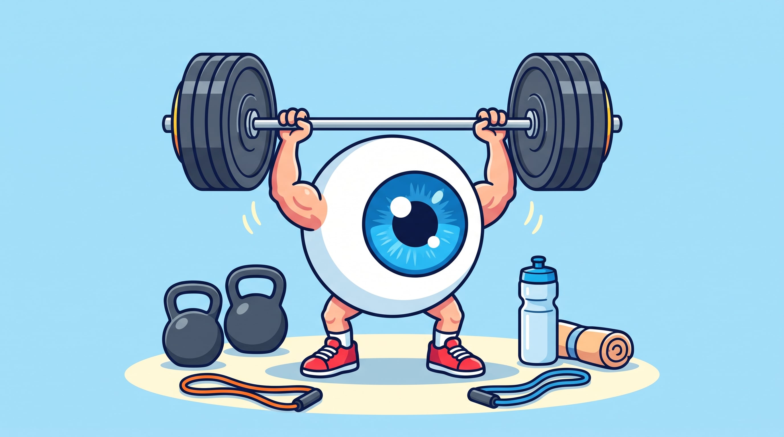 La actividad física regular se asocia con beneficios potenciales para la salud ocular, la retina y la presión intraocular (Imagen Ilustrativa Infobae)