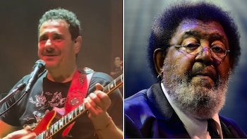 Ricardo Mollo homenajeó a Rubén Rada durante el show de Divididos: “Negrito querido, te vamos a extrañar”