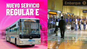 Nuevo servicio regular E del