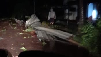 La voladura de chapas fue