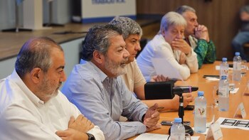 Gerardo Martínez habla ante sus