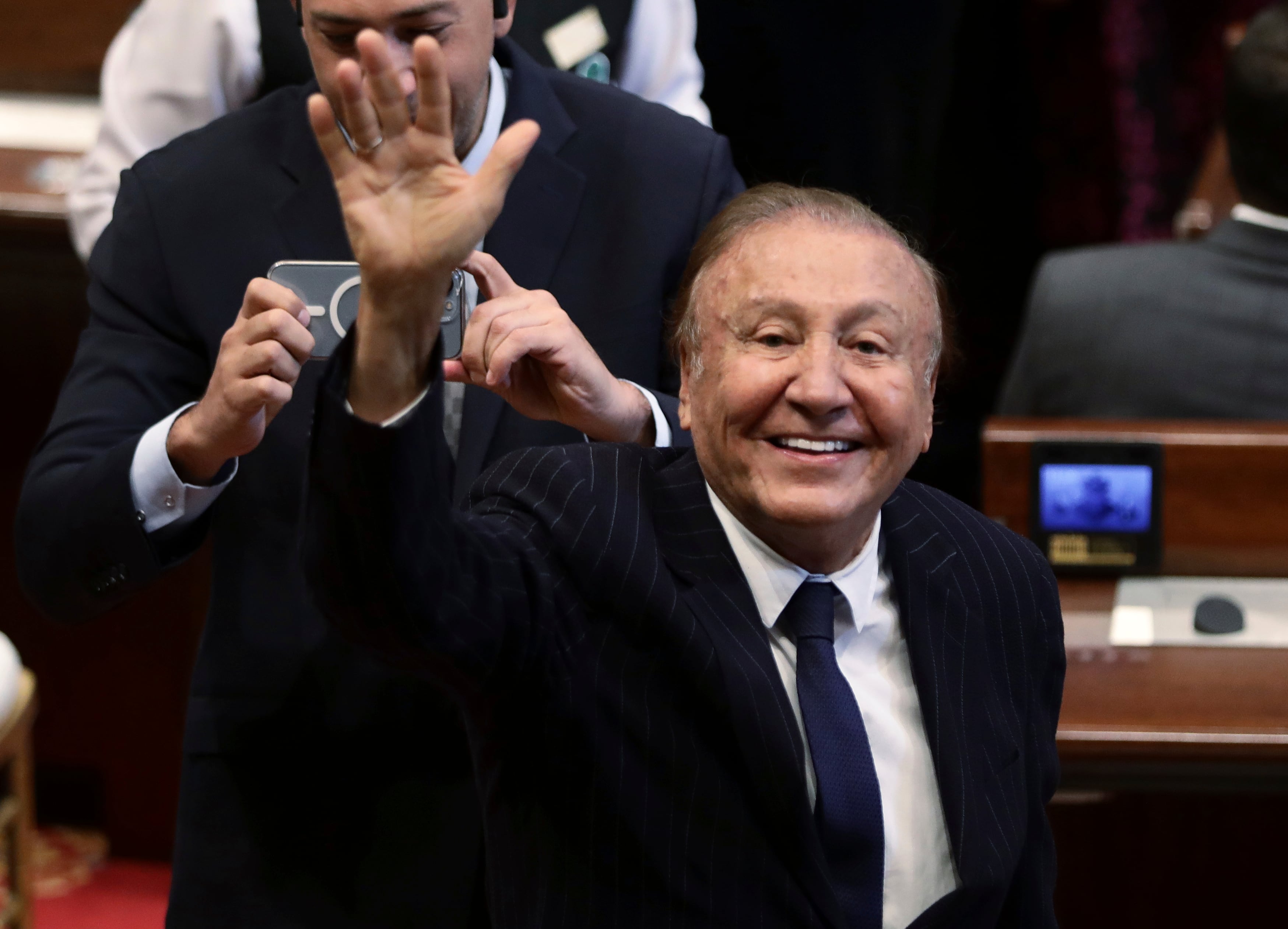 El excandidato presidencial Rodolfo Hernández fue el fundador del partido de la Liga de Gobernantes Anticorrupción - crédito Iván Valencia