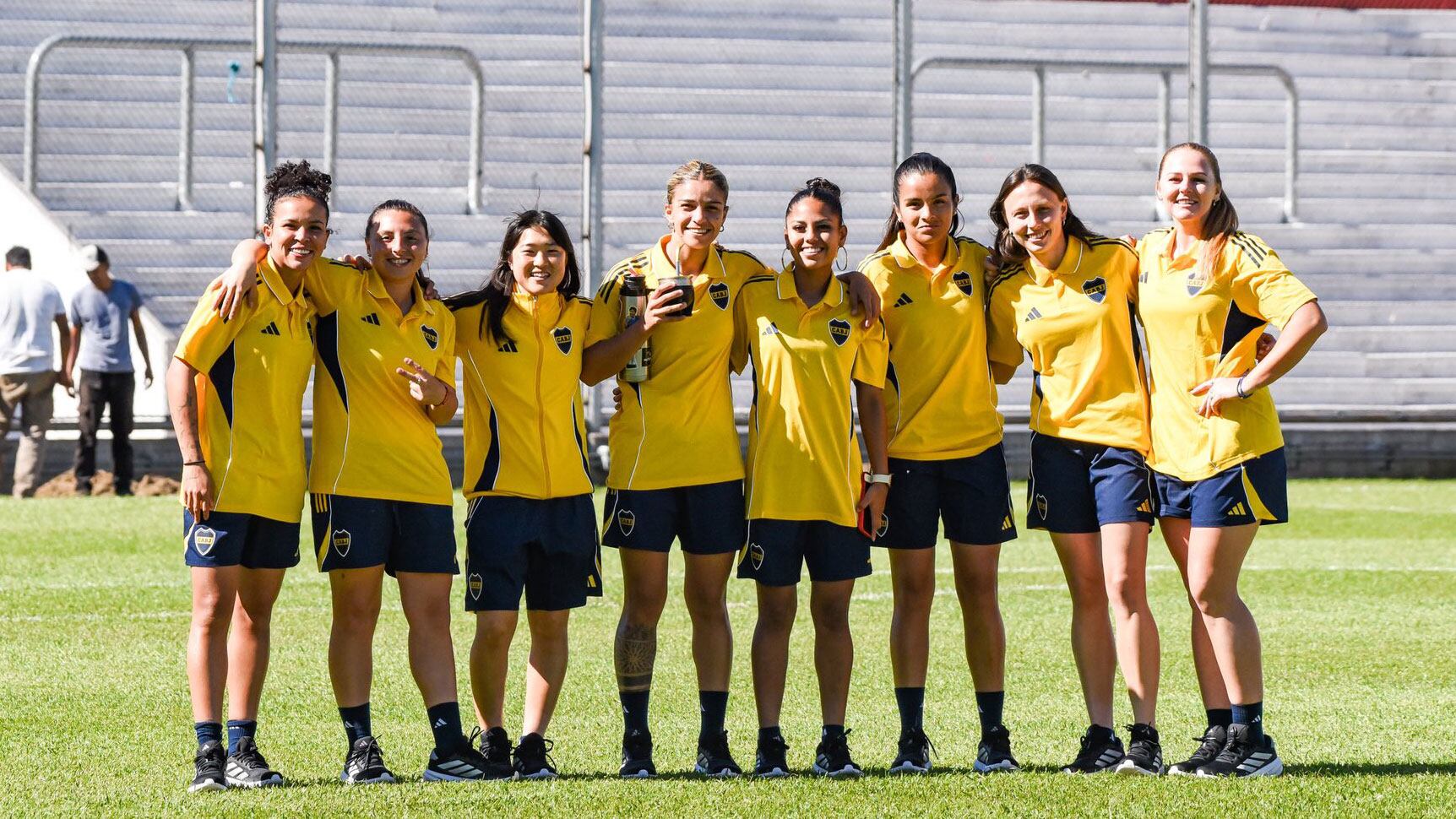 Las Gladiadoras de Boca Juniors, listas para el debut en la Copa Libertadores ante Alianza Lima (@BocaJrsFutFem)